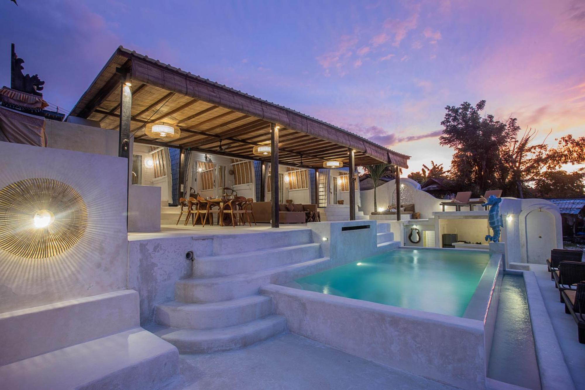 Aquavista Ceningan Hotel Lembongan Kültér fotó
